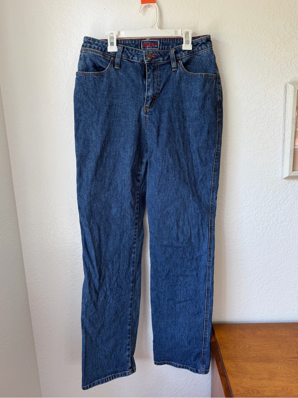 Wrangler Cowboy Cut Kathy Stonewash Jeans 7/8 x 32 Rodeo Western Cowgirl